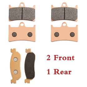 Mbpfa2522275-bkus-0108 Tarazon Front Rear Brake Pads For Yamaha R1 Yzfr1 Yzf-r1 2002 2003 39p-25805-00-00