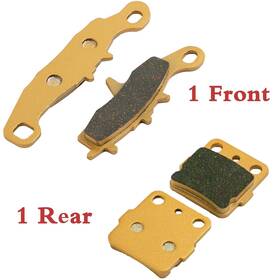 Mbpfa258084-efa818 Tarazon Front And Rear Brake Pads For Kawasaki Kx 85 01-24 100 1997-2021 112 21-24
