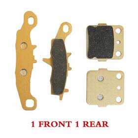 Mbpfa258084-xraaus-1121 Tarazon Kx85 Front Rear Brake Pads For Kawasaki Kx100 1998-2020 / 43082-1196 43082-1205