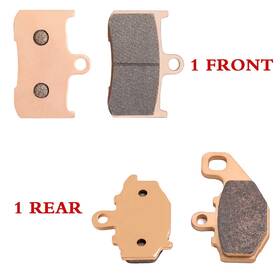 Mbpfa347192-smadus-1205 Tarazon Front Rear Brake Pads For Kawasaki Zx900 Ninja Zx-9r 2002 2003 43082-0129 Fa192