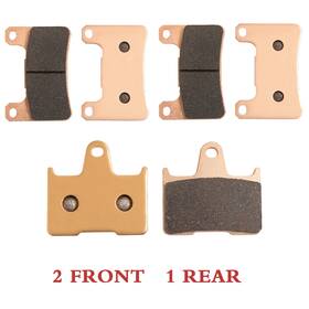 Mbpfa3792254-efb02us-1213 Tarazon Gsxr600 Front Rear Brake Pads For Suzuki Gsxr 600 Gsx-r600 2004 2005 Fa254 3 Set