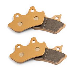 Mbpfa4002-1217uscrb Tarazon Brake Pads For Harley Davidson Wide Glide Super Road King Xl 883 1200