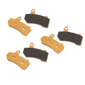 Mbpfa4093-sky Tarazon For Harley 3 Sets Brake Pads Front And Rear Touring Baggers Road King Street Glide