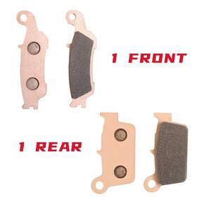 Mbpfa450367-efbus-1205 Tarazon F R Brake Pads For Yamaha Yz250 Yz 250 2003-2007 2004 2005 2006 32d-w0045-01-00