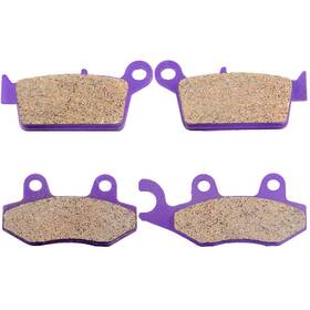 Th991231e01 The-one-fp Front Rear For Kawasaki Klx250s Klx250sf 2009 Carbon Fiber Brake Pads