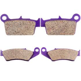 Th991242e01 The-one-fp For Kawasaki Kx450f 2006-11 Kx250f 2004-11 Carbon Fiber Brake Pads Front Rear