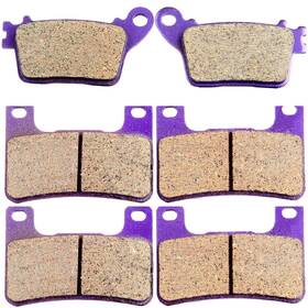 Th991255e01 The-one-fp Front Rear For Kawasaki Ninja Zx10r Zx1000 2011 2012 Carbon Fiber Brake Pads