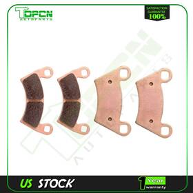 Ta836030atps Topcn-autoparts Fits 2006-2009 Polaris 2x4 Ranger 500 2 Pair Sintered Brake Pads Replacement