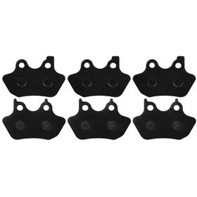 To844432p01 Topoint-autoparts Fits 2001 Harley Dyna Super Glide Sport Fxdx Carbon Fiber Brake Pads Front Rear