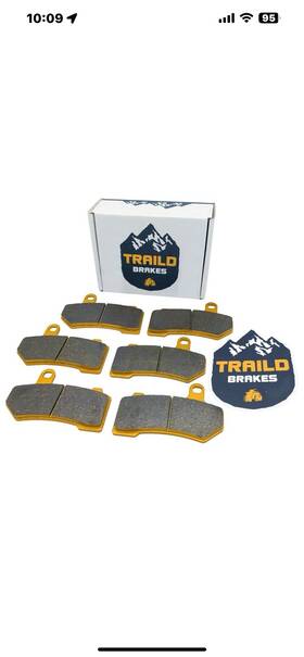 Hog00073 Traild Harley-davidson 2006-2024 Ceramic Brake Pad Set Electra Glide Ultra