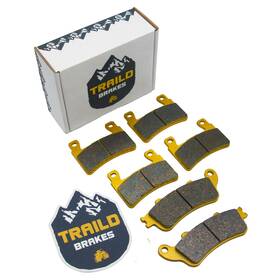 Traild Pkc0322 Honda Gl1800c Valkyrie 2014-2015 Ceramic Brake Pad Full Vehicle Set