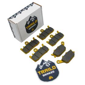 Pkc1010-kawz Traild Kawasaki Zr1000 Z-h2 2020 2025 Ceramic Brake Pad Set