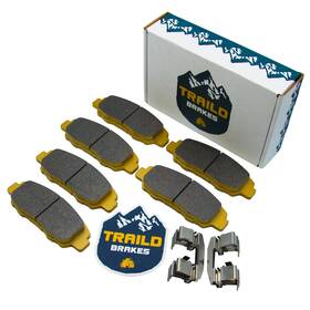 Pkc3011 Traild Polaris Slingshot 2015-2025 Ceramic Brake Pad Set Full Vehicle