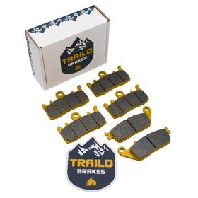 Pkc4828 Traild Ceramic Brake Pads Fits Indian Challenger 1800 2020-2026 Brembo F&r Set