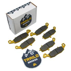 Pkc4960 Traild Suzuki Boulevard M90 2009-2019 Ceramic Brake Pad Full Vehicle Set