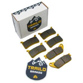 Traild Pkc6088 Honda Cb1000r 2018-2024 Ceramic Brake Pad Set Front And Rear