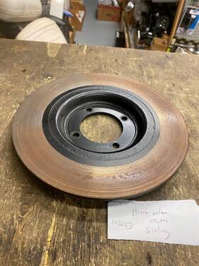 37-4139 Triumph Nos Oem 750 T140 Bonneville Trident Girling 4 Disc Brake Rotor