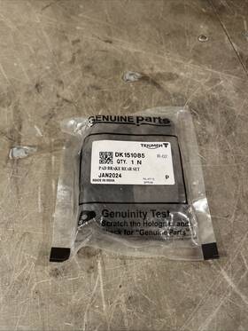 61091081 Triumph X10 Oem Rear Brake Pad Set