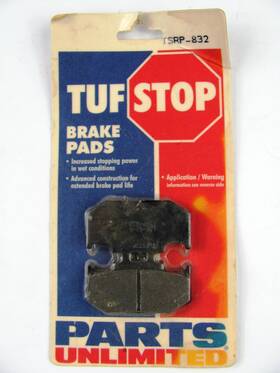 Tsrp-832 Tufstop/parts Unlimited Brake Pads Kawasaki Yamaha - New