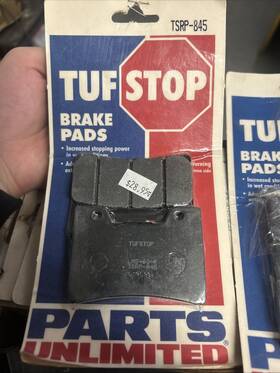 Tsrp-845 Tufstop Front Brake Pads For V-max 1200