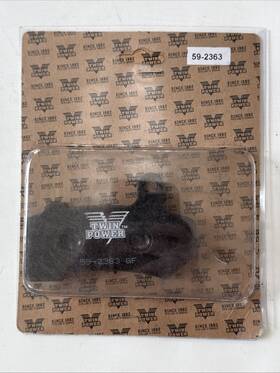592363 Twin Power Organic Break Pads For American V-twin Motorcycles