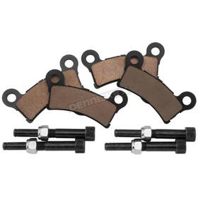 Twin Power 887337166100 Rear X-stop Sintered Brake Pads - Hd6022a-cu7