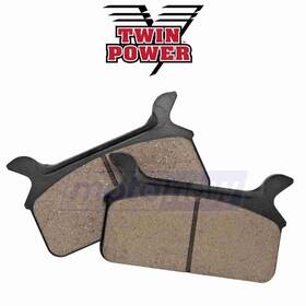 Twin Power Mn/2ekr Rear Organic Brake Pads For 2014-2019 Harley Davidson Xl883l Ro