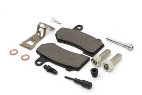 42865-06b V-twin Manufacturing 23-0976 Ceramic Duro Rear Brake Pad Kit For Harley Fltr Flhr Flhx Flht 2008-x #42865-06b