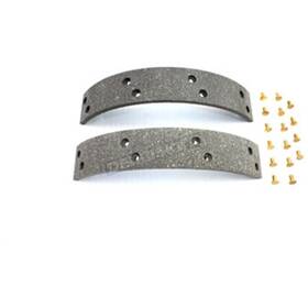 41802-58 V-twin Manufacturing Rear Brake Shoe Lining With Rivets -