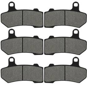 Va844429p01 Vap-autoparts Front And Rear Carbon Fiber Brake Pads For Harley 08-12 Flhtc Electra Glide Fa409