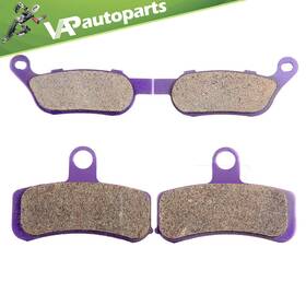 Va991305p01 Vap-autoparts Front And Rear Brake Pads Carbon Fiber For 2008-2016 Harley Dyna Street Bob Fxdb