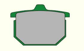 Vd-112 Vesrah Vd-112/2 Organic Brake Pads -
