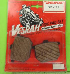 45105-415-006 Vesrah Vd-114 Brake Pads Honda Cbx Cx500 Cb900 Cb750f Gl1000 45105-415-006 Vesrah Vd-114 Brake Pads Honda Cbx Cx500 Cb900 Cb750f Gl1000
