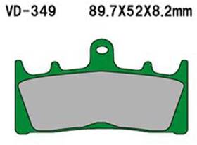 970152 Vesrah Vd-349 Organic Brake Pads