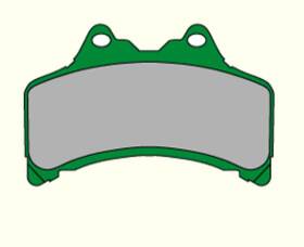 Vd-444 Vesrah Organic Brake Pads #vd-444
