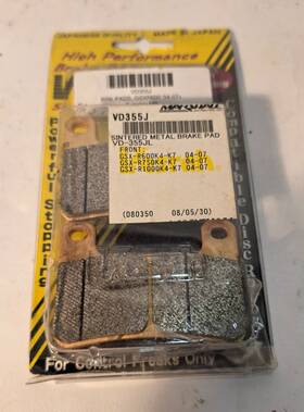 Vd-355j Vesrah Vd355j - Brake Pads Full Set Of 4 Free S&h 2