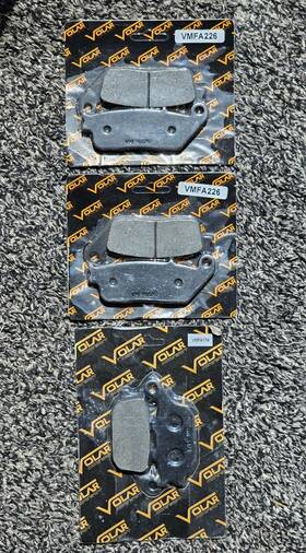 Vmfa174 Volar Motorsport Vmfa226 Front And Rear Brake Pads Set