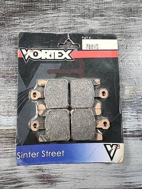 788vs Vortex Sinter Street Front Brake Pads Nos Kawasaki Ninja Suzuki Gsx-r