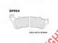 Dp954 Vtx1300cxa Front Dp 2010-2012 Brake Standard Pads Abs Fury Honda