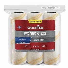Rr669 Wooster Brush 071497179852 10 Pack Dooz 3pk 1/2 Inch Roll Cover Rr669 Wooster Brush 071497179852 10 Pack Dooz 3pk 1/2 Inch Roll Cover