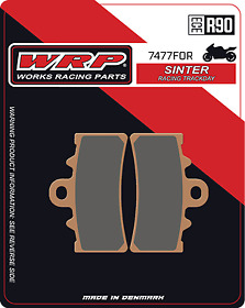Wrp-7477-f0r Wrp Brake Pads Sinter Racing Trackday 7477 F0r Front 2 Pc