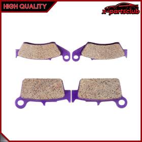 X-partsclub X991242p01 Fits Kawasaki Kx450f 2006-2011 Kx250f 2004-2011 F R Carbon Fiber Brake Pads