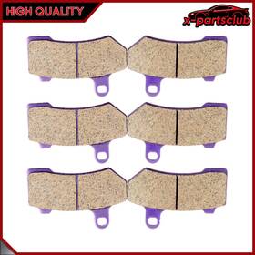 X991257p01 X-partsclub Fits Harley Flhr Fltr Fltrx Fltru Flhtc Flhtcu Flht Flhx Front Rear Brake Pads