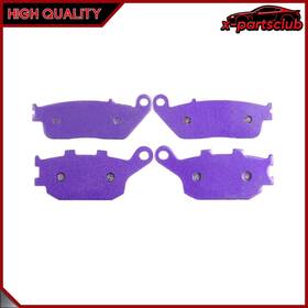 X991282p01 X-partsclub Fits 2004-2009 Honda Vtx 1300 C Front Rear Carbon Fiber Brake Pads