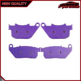 X991288p01 X-partsclub Fits Harley Sportster 1200 Series 2004-2013 Front Rear Carbon Fiber Brake Pads