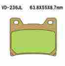Xjr1300sp Xjr1300 Yamaha Pads 00 Brake Front 01 99 1300 Sp Rear Xjr