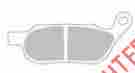 G156st Xlh883hug Goodridge Organic Brake Pads Rear Harley Hugger 1988-1999