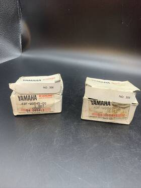 0654-00 Yamaha Brake Pad Kit Vintage 1980s Motorcycle Front 2 Sets