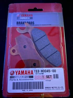1s3-w0045-00 Yamaha 1s3-w0045-00. Oem Brake Pad Set. Fast Shipping