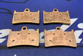 2c0-25805-00-00-1 Yamaha Front Brake Pad Set Yzf-r6 2006-2020 Mt-10 18-25 Oem